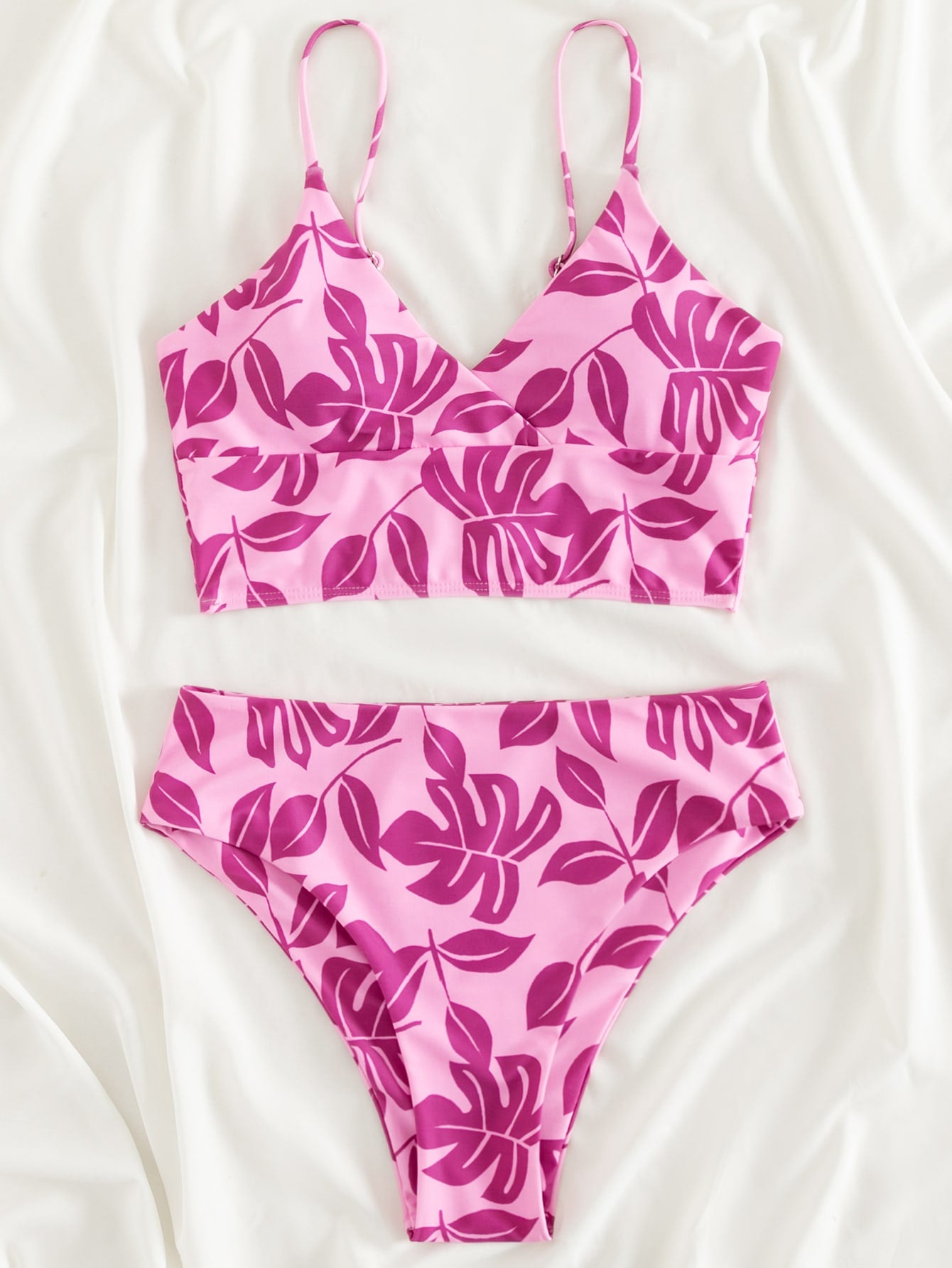 Cute High Waisted Bikini Swimsuit